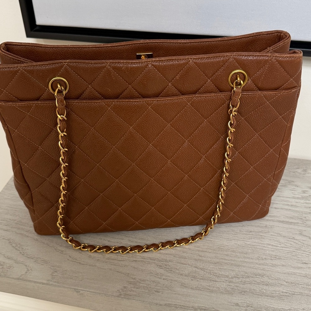 Vintage Chanel brown bag - Picture 15 of 16